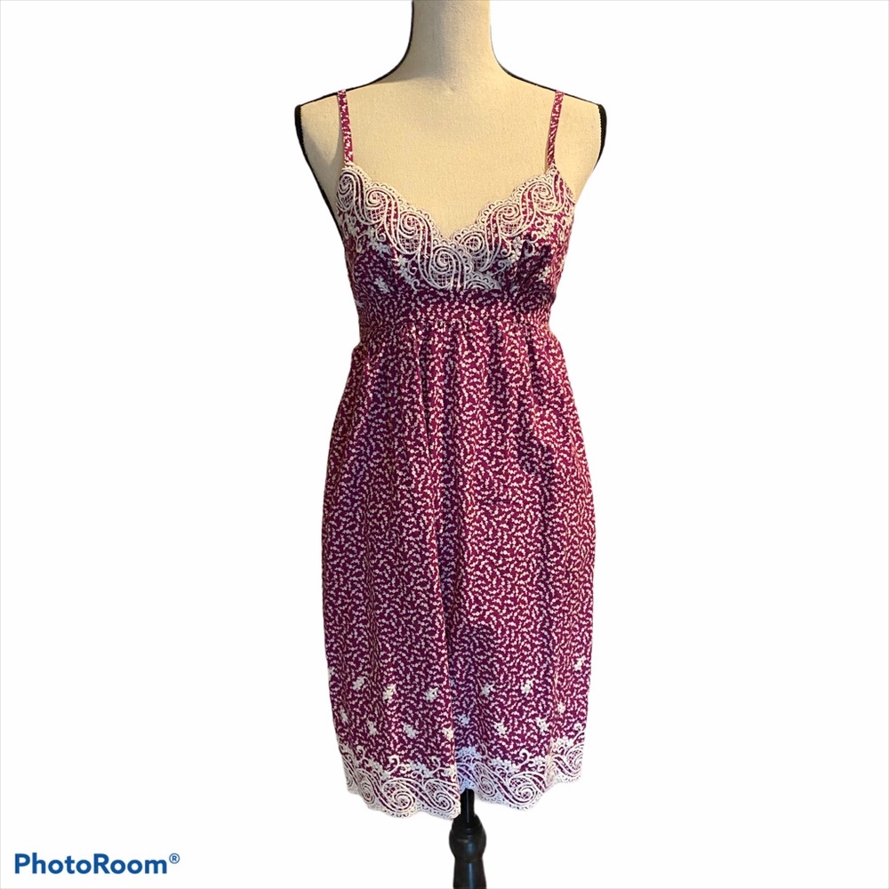 Johnny Martin M boho dress sleeveless open back